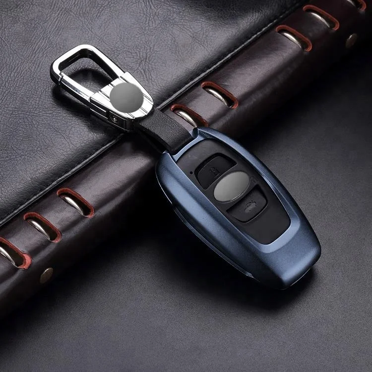 
Red Metal Alloy for Smart Remote key For 2018 BRZ WRX STI Legacy Outback XV Crosstrek 