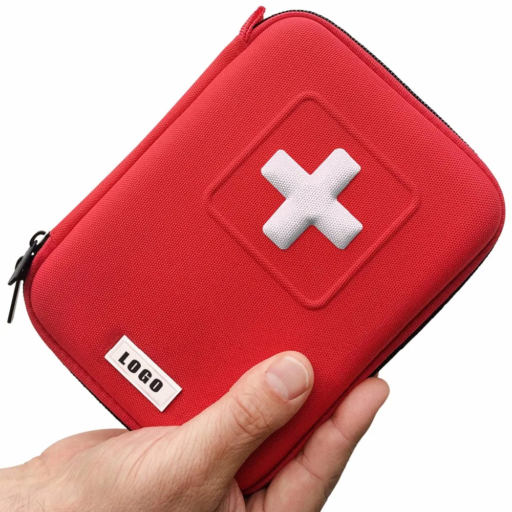 CE ISO approved customized plastic mini bike camping compact first aid kit