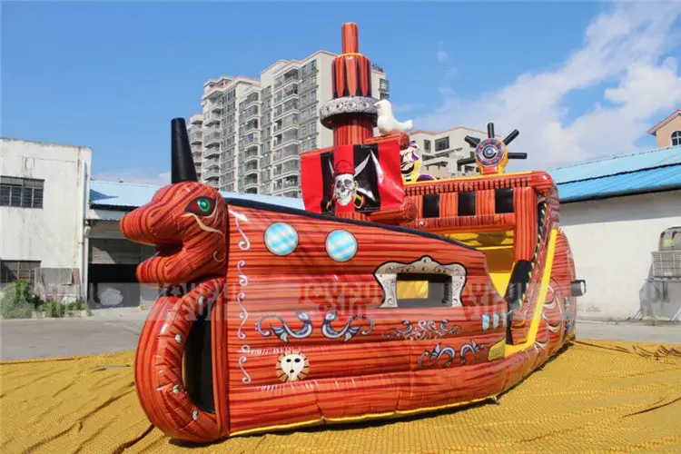 Factory Price Top Quality Pirate Theme Playground Commercial Outdoor Large Inflatable Playground