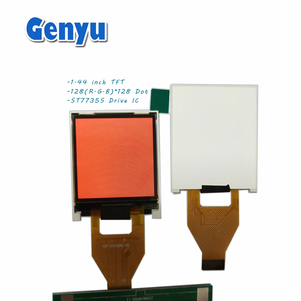  15 Pin ZIF тип полный цветной ЖК-дисплей 128x128 Графический 1 4 дюймов tft для потребительской электроники применение