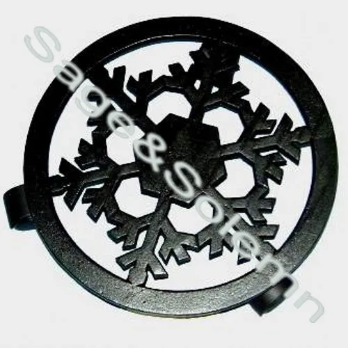 Cast Iron Texas Lone Star And Cowboy Horseshoe Round Plant Trolley Flowerpot Holder