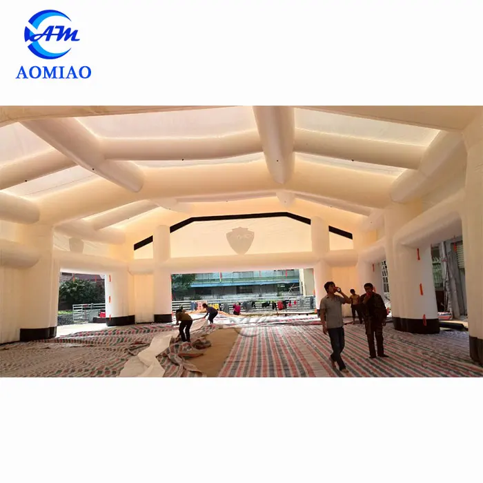 Outdoor giant party equipment inflatable stage tent jumbo inflatable tent for sale