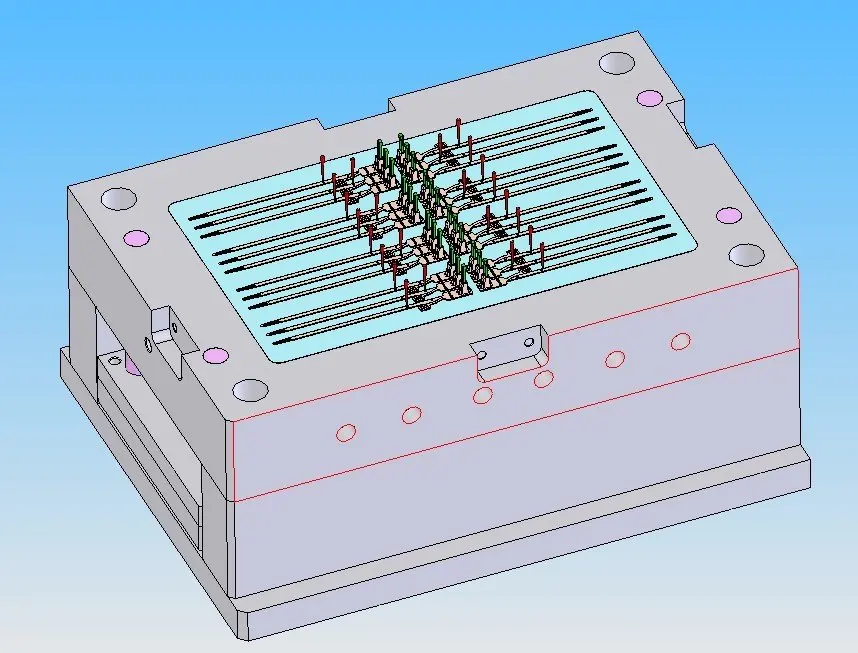 Кабельные стяжки пластиковые инъекций используется плесень