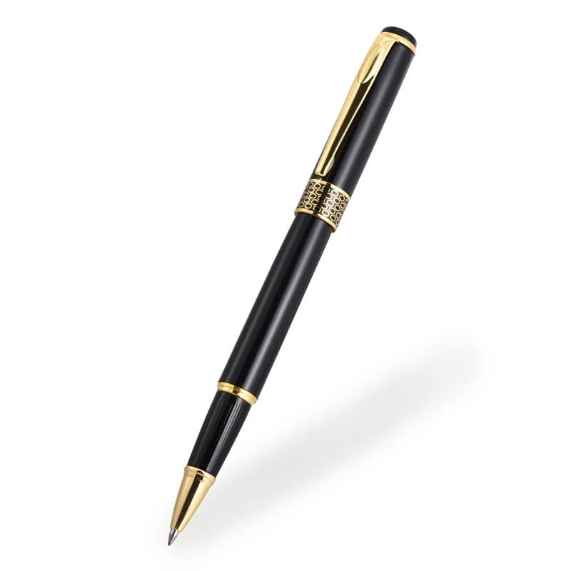 Ручка для подписей для бизнес-рекламы, нейтральная металлическая ручка, Высококачественная подарочная коробка, черная углеродная ручка для мужчин и женщин, водная ручка для студентов, под заказ