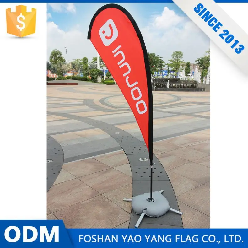 Интернет-Магазин Китай 100% Гарантия Пользовательские Teardrop Баннер Материал