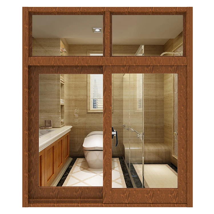 
Top Quality thermal break office/kitchen sliding glass window/ Aluminium double glazed windows and doors philippines price 