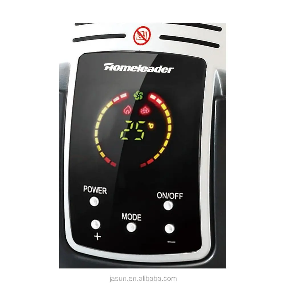 Homeleader DF-150A7L-7 Electric Oil Filled Radiator Heater, Full Room Oil Heater with LED Display Screen, 24-Hour Timer and Remo