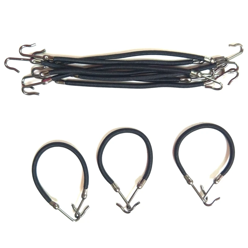 Elastic Hair Ties With Hook