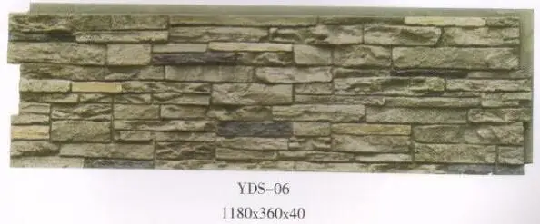 Polyurethane Beauty Cheap Decorative Wall Panel PU imitation stone siding