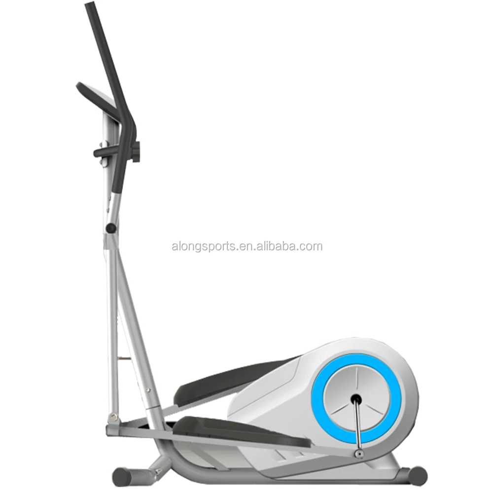 Home Gym Dual Magnetic Trainer Elliptical /Exercise Bike with Pulse Sensor