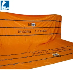 18oz heavy duty customized size truck tarpaulin lumber tarps steel tarps