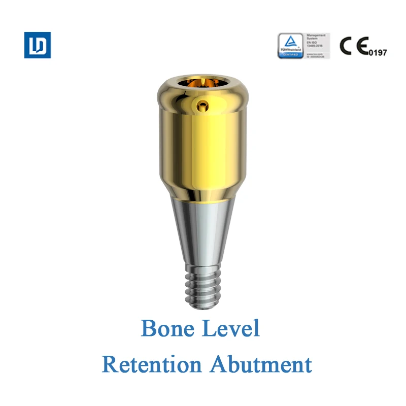 Dental prostheic compoent retention abutment titanium compatible  with osstem dio dentium