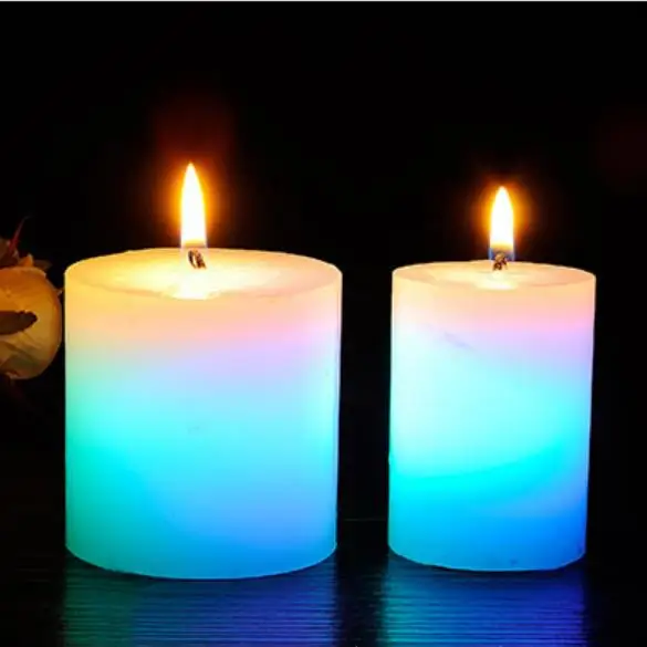 
Wholesale Pillar Magic LED Candles with Colour changing 