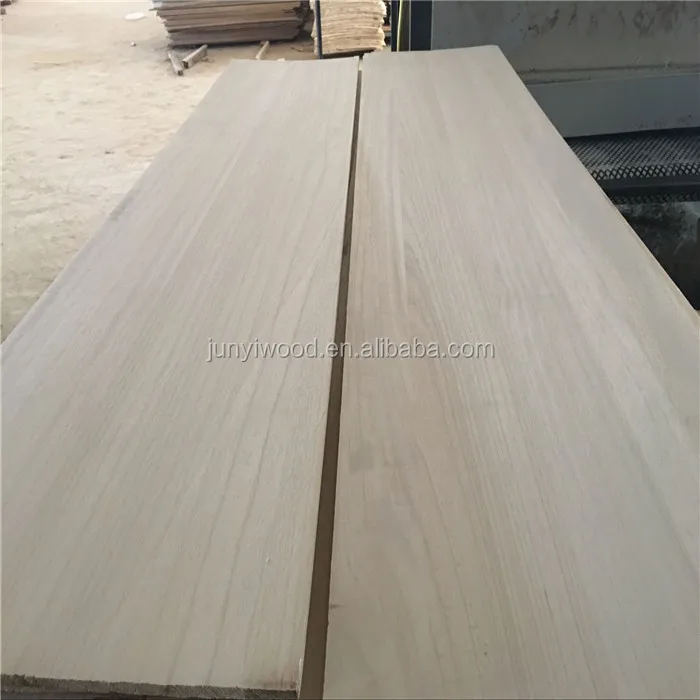 clear smooth surface solid paulownia soft wood lumber