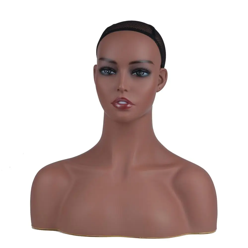 
Top Sell L7 Mannequin Wig Head Display Mannequin Manikin Head for Display Wigs Sunglasses Earrings 