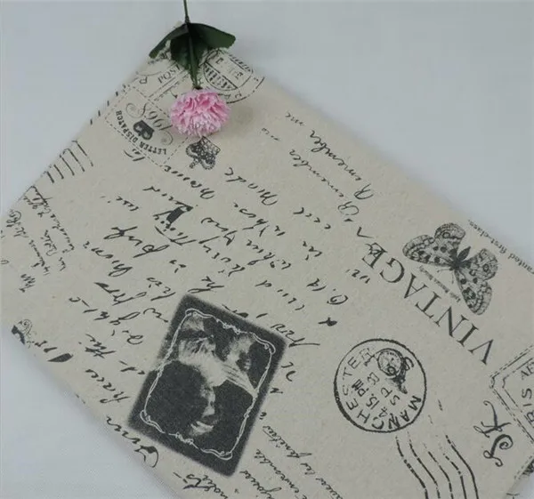 british wind english guitar printed linen fabric DIY handmade cloth for tablecloth/decorative cloth/sofa sets