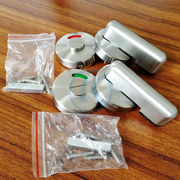 High Quality Factory Supply Cheap Price 304SS Toilet Door Indicator Locks For WC Cubicle Partition