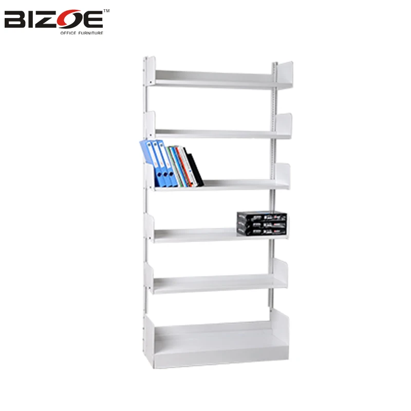 home furniture new style comic office modern movable steel metal book shelf