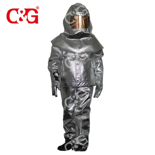 Fire Approach Aluminized Silver Suit
