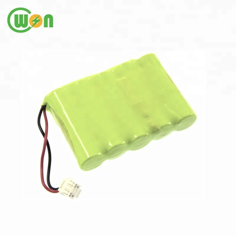 Replacement battery for cadnica 5N-700AACL medical NIMH NICD Rechargeable 6V 700mAh battery pack