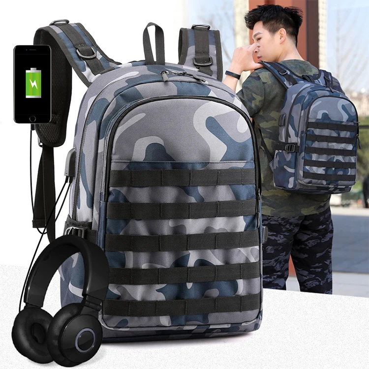 
multifunctional bag tactical gaming bag laptop backpack usb port 