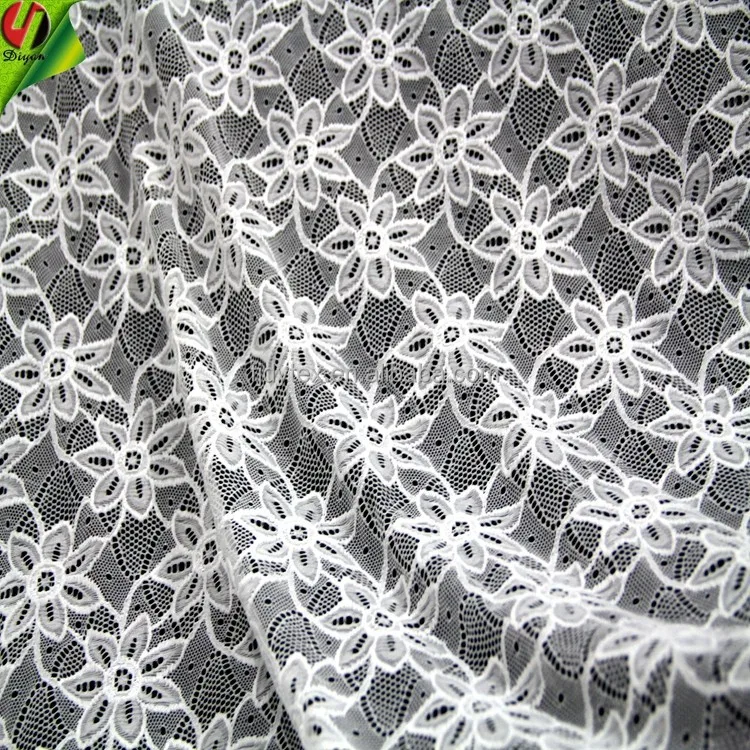 
Star Shape Wholesale Spandex And Lycra lace Fabric 