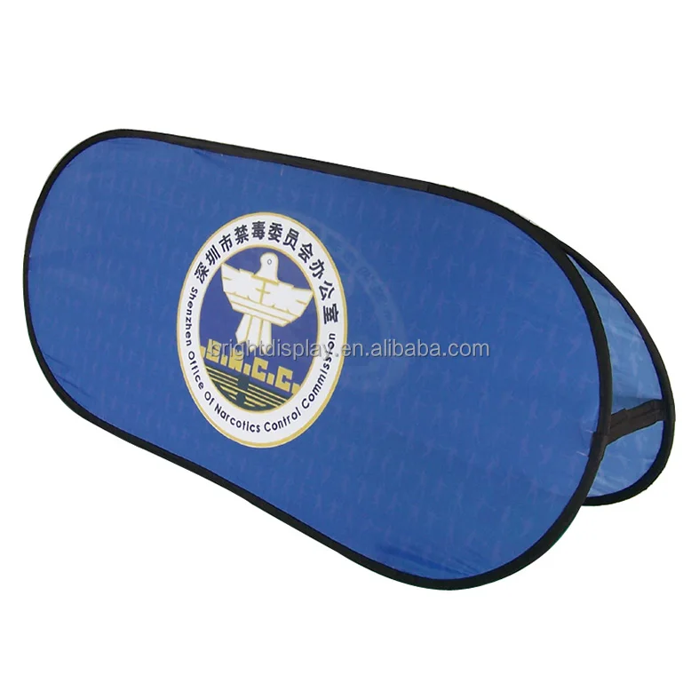 Vertical horizontal portable fabric pop up a frame banners signs