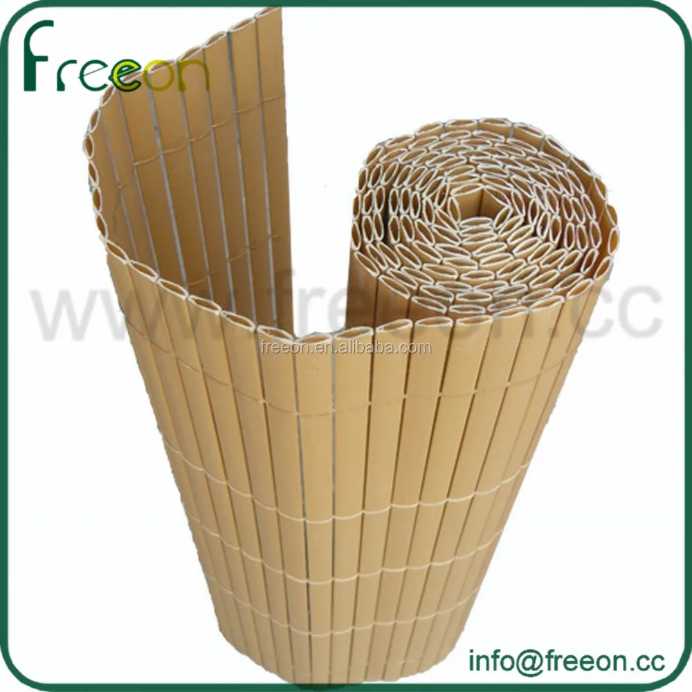 green pvc simple face fence 1x3m,plastic garden fence