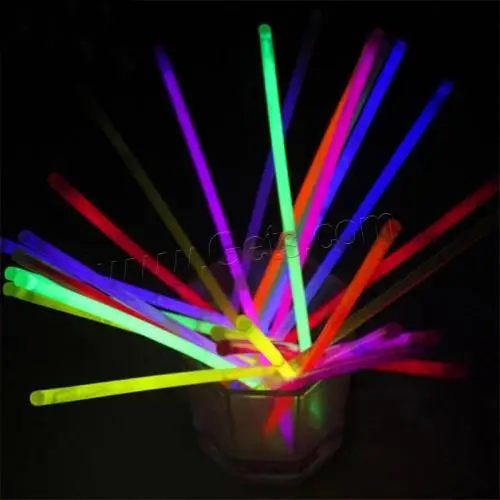 fluorescent Plastic glow sticks for kids mixed colors 200x5mm 1199240