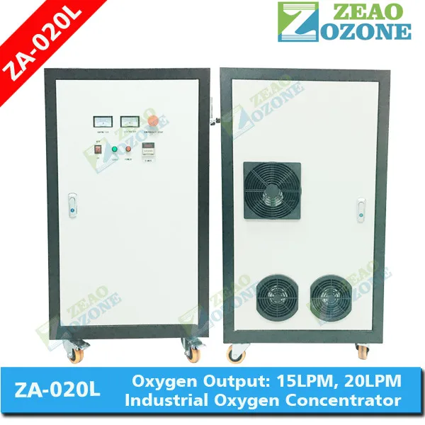 Fish tank oxygen concentrator 20 lpm / o2 gas plant price