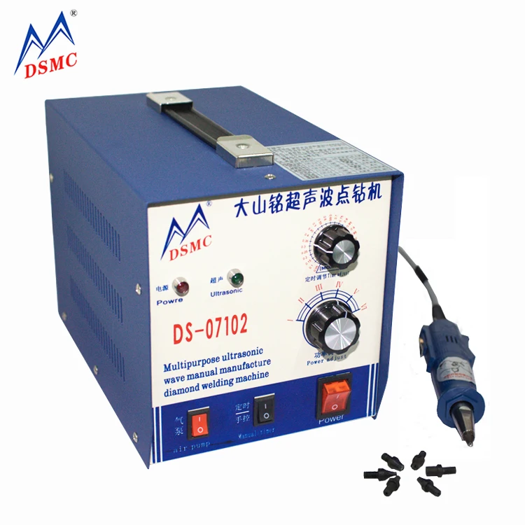 Rhinestone automatic brushing setting stone fixing machine