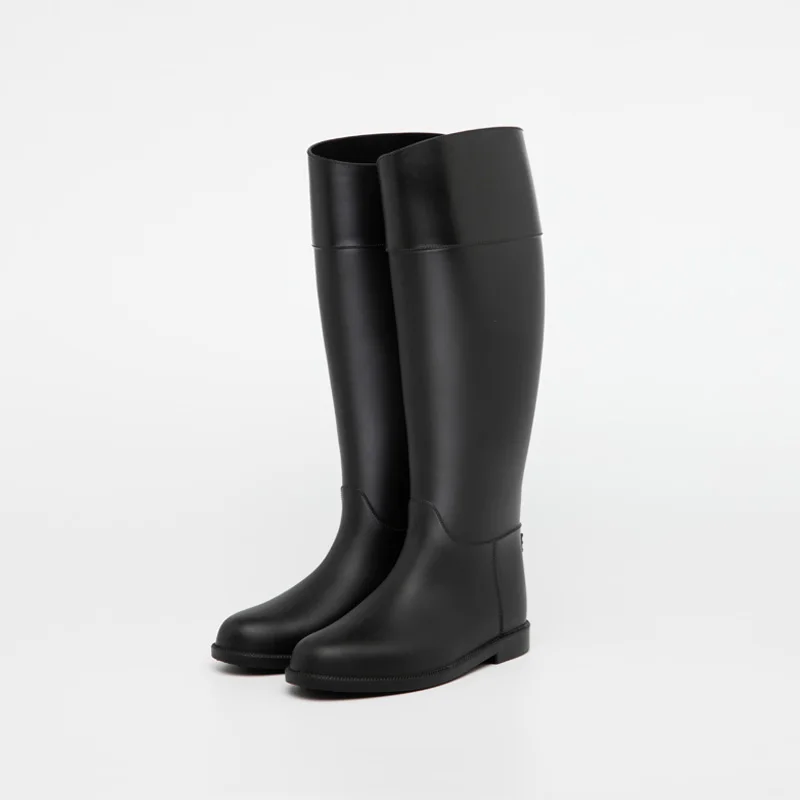PVC upper EVA insole waterproof classic horse riding europe style outdoor use tall boot women wellies