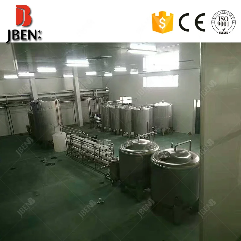 
Zhejiang Almond Milk Making Machine Pasteurized milk Production Line 