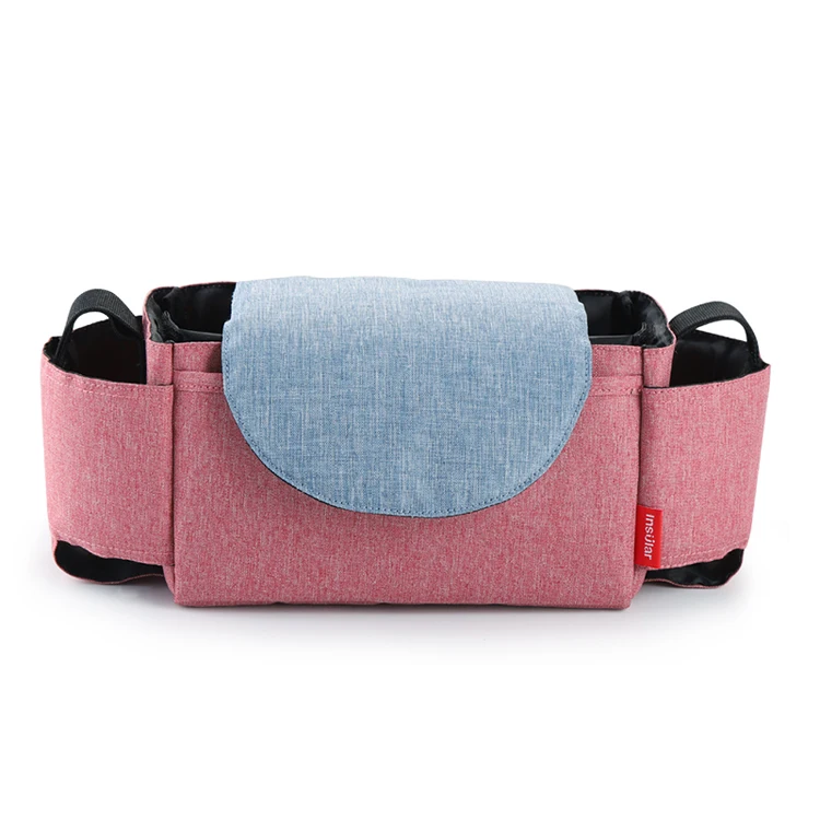 
Pink Baby Travel Diaper Storage Bag stroller caddy buggy organizer bag 2019 for outing 