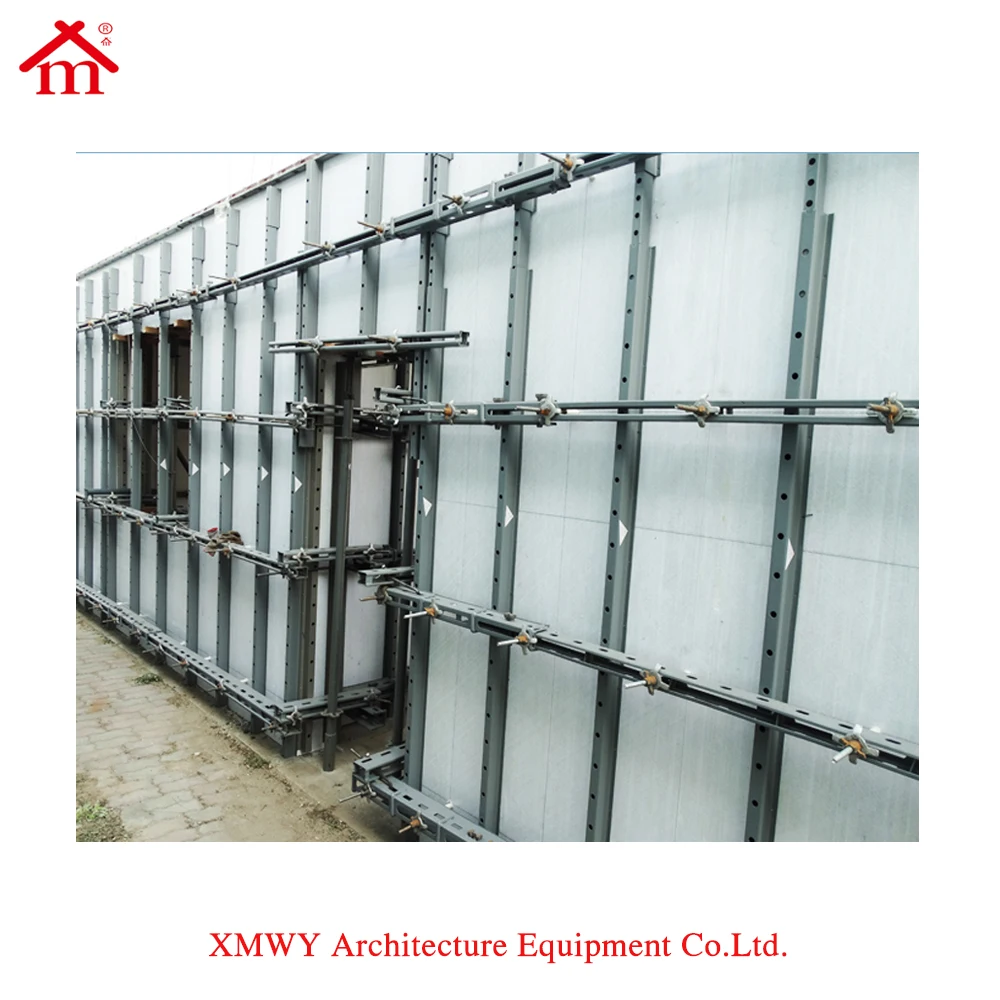 Construction building materials steel - plyood wall formwork supporting system 2017 trending products