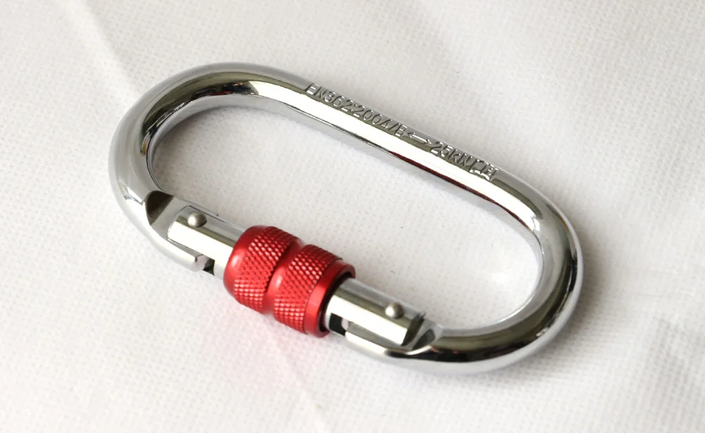 Quality  aluminum  Climbing round Carabiner factory wholesale