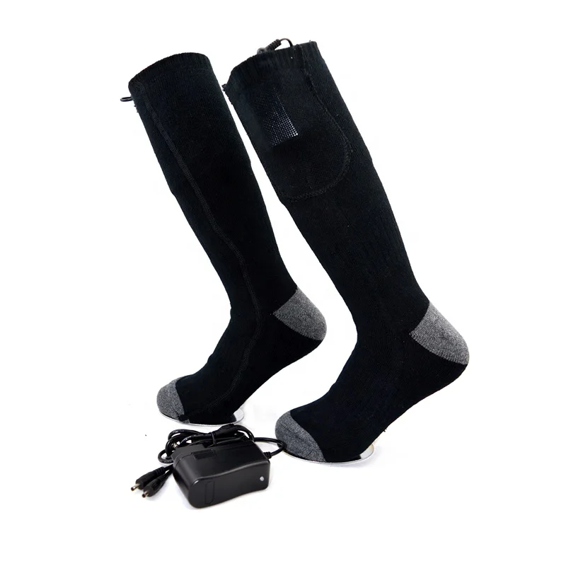 Winter Ski Usb Rechargeable Battery Electric Heated Socks