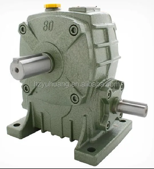 WPA Single Worm Gear box machine and Speed Transmission for motor