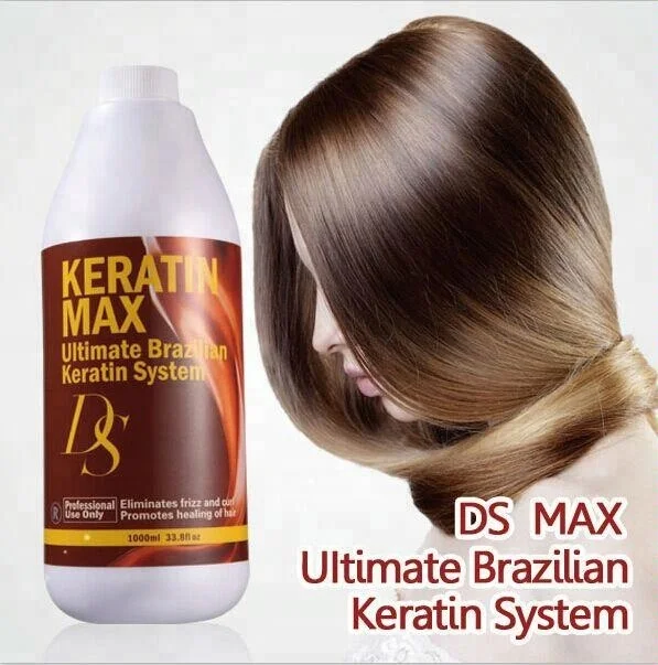 GMP factory wholesale chocolate 8% brazilian keratin hair treatment