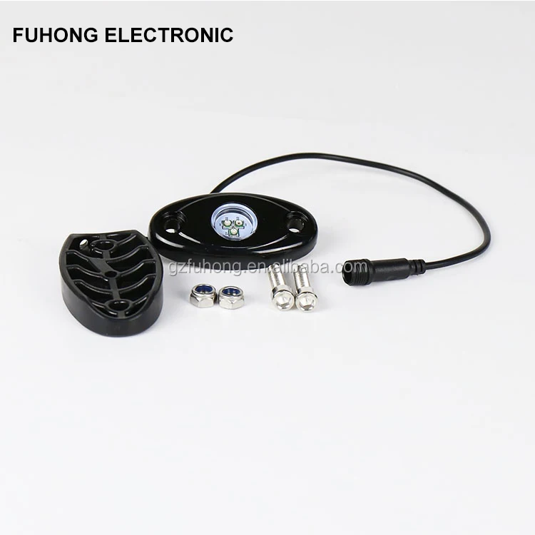 
Hot selling Auto 8 Pods DIY Flash Small Strobe App Control Rgbw Rock Light 