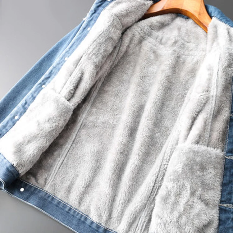 Winter Men Fashion Denim Jacket Mens Fashion Casual Jacket Men Brand Jacket Slim Fit Denim Coats Male Custom Wholesale