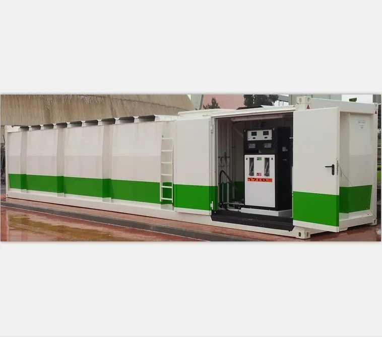 20-футовая и 40-футовая контейнерная топливная станция