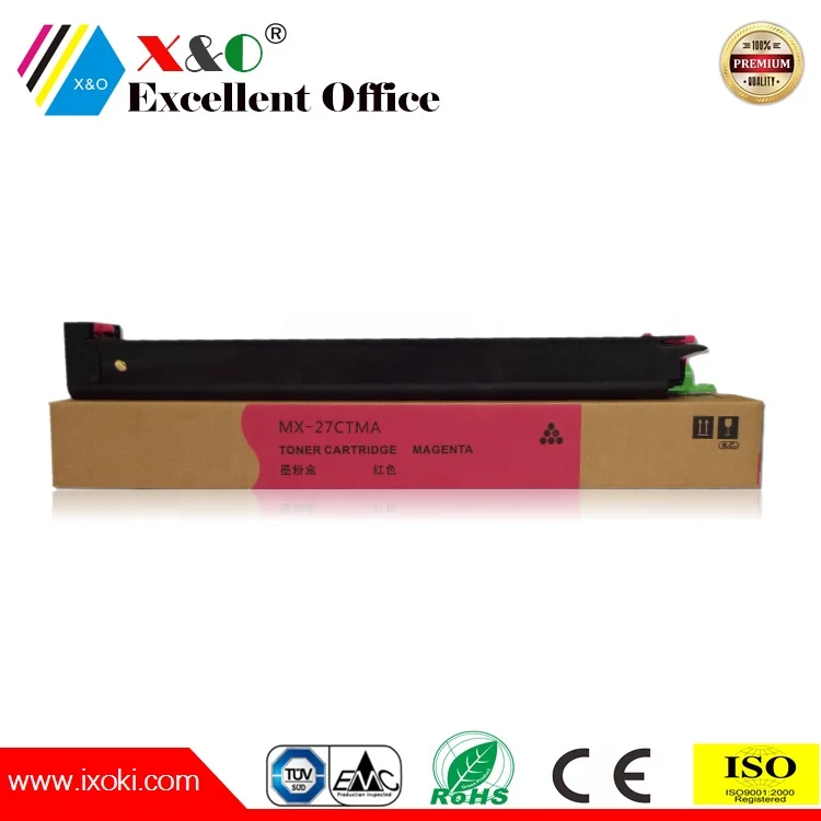 X&O Premium MX-27 MX-27GTBA MX-27NTBA MX-27FTBA MX-27ATBA Toner Cartridge for Sharp MX-2000L/2300N/2700N/3500N/3501N/4500N/4501N
