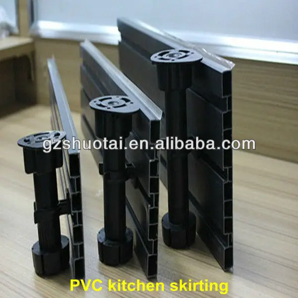 PVC skirting board,PVC kitchen plinth ,pvc baseboard