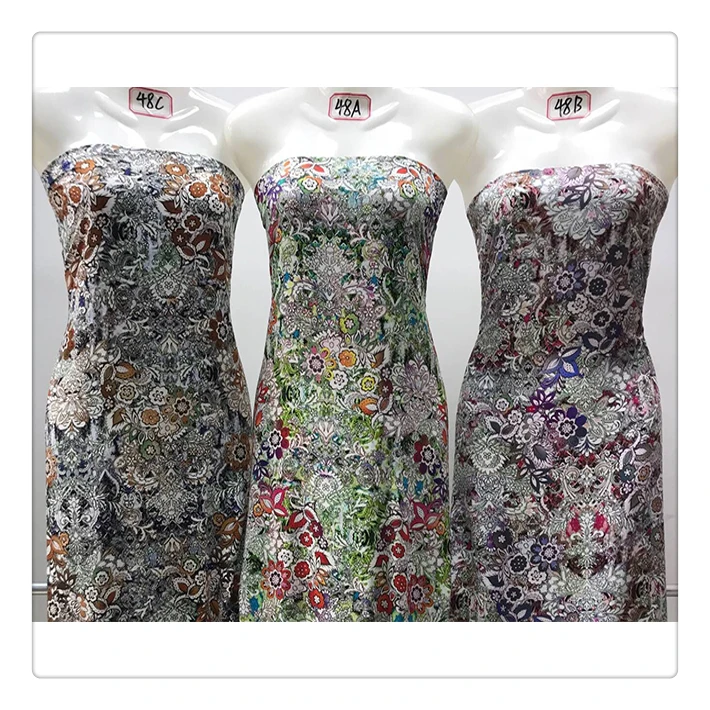 good quality rayonne fabric digital printed 100% reyon fabric telas viscosa for dress