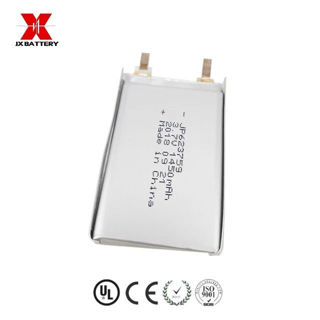 rechargeable 1450mAh battery 623759 3.7V li-ion polymer batteries