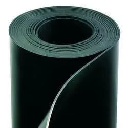 Non slip Flame Retardant Neoprene Rubber Sheet Black NR SBR Rubber Sheet