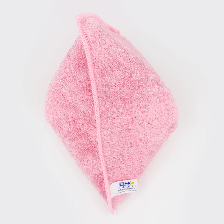 Colorful Different Types Kitchen Accessories Bamboo Fiber Dish Cleaning Wipe Cloths