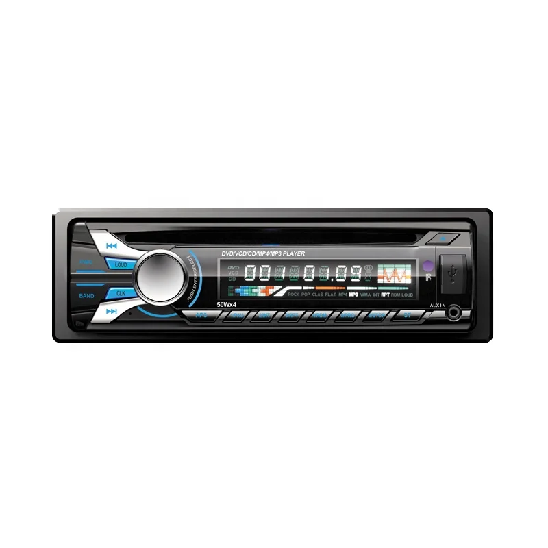 2019 cheap universal 1din detachable/fixed panel car radio sb sd fm radio BT hands free SD Aux system DVD player stereo