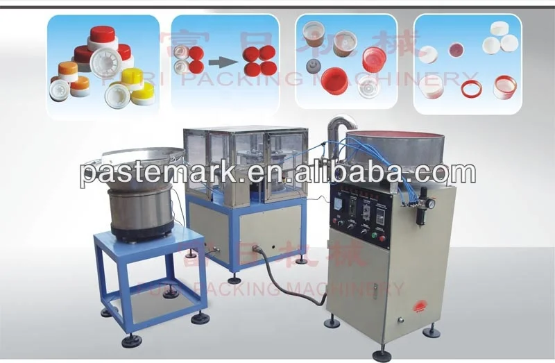 
Edible Oil Bottle Cap Two Parts Fit Together Machine Cap Assembly Machine 